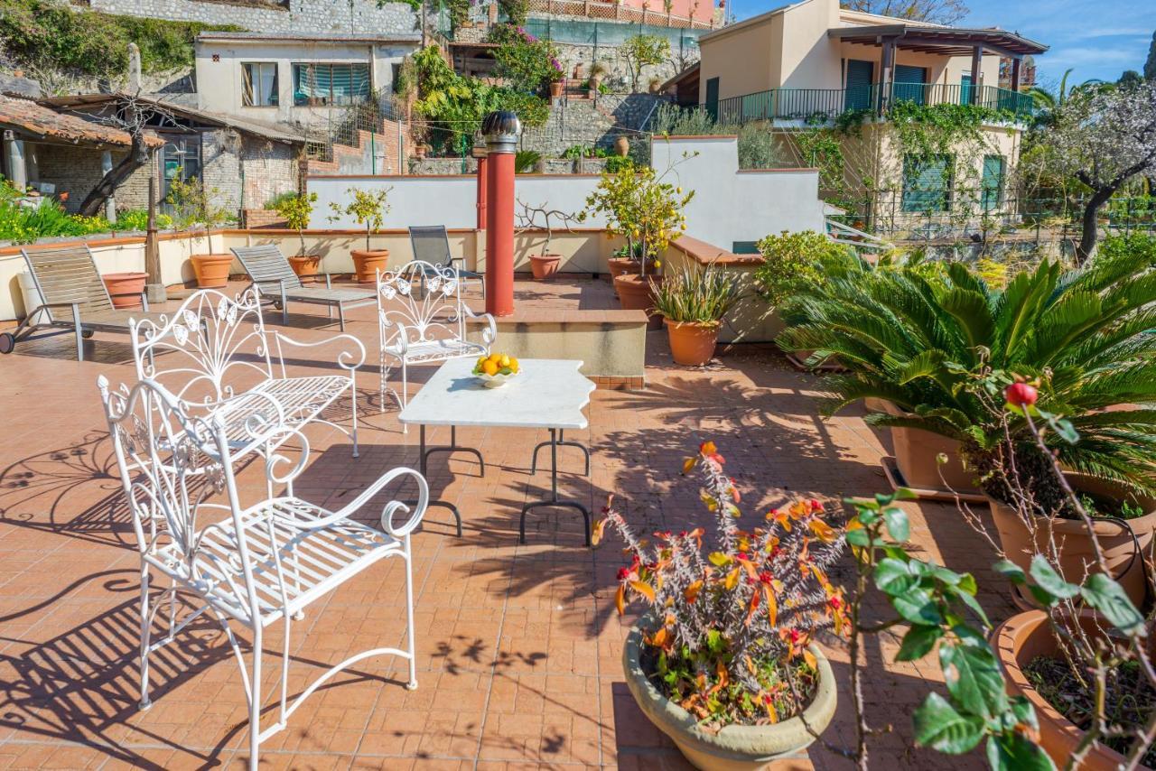 Villa Giannina B&B Таормина Экстерьер фото